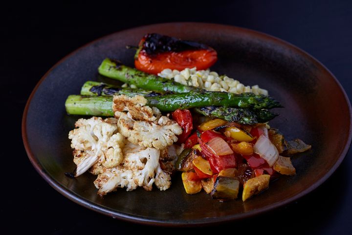Grilled vegetables from Mariposa