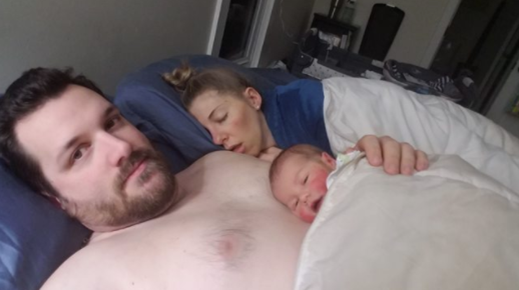 Dad Who Battled Testicular Cancer Shares Photo Cradling Son Encouraging Men  To Be �Dream Husbands� | Huffpost Uk Parents
