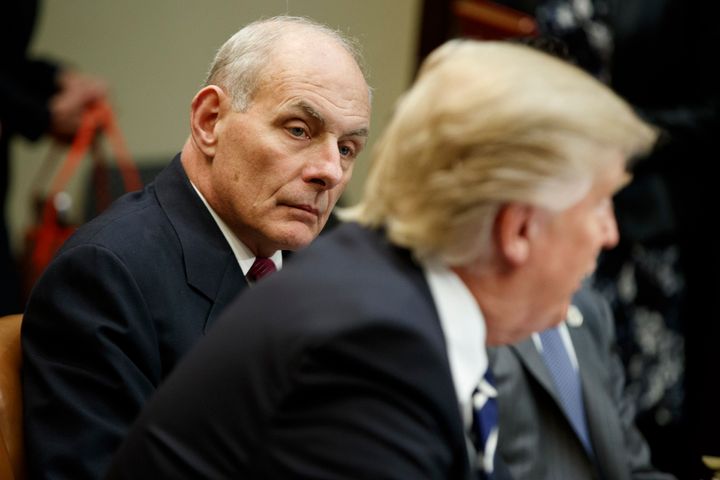 Visa applicants could be required to hand over their social media passwords before entering the US, Homeland Security Secretary John Kelly (left) said