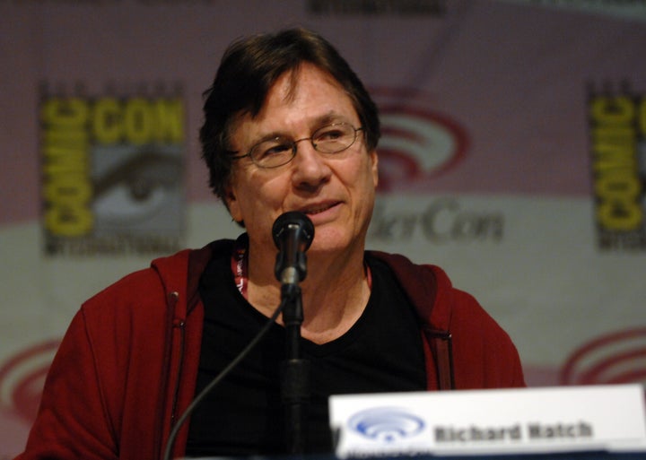 ANAHEIM, CA - MARCH 29: Actor Richard Hatch of 'Battlestar Galactica' participates at WonderCon Anaheim 2013 - Day 1 at Anaheim Convention Center on March 29, 2013 in Anaheim, California. (Photo by Albert L. Ortega/Getty Images)