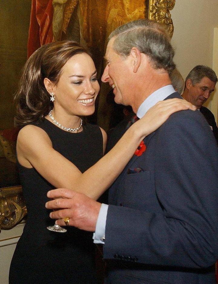 Tara with her long-time family friend Prince Charles