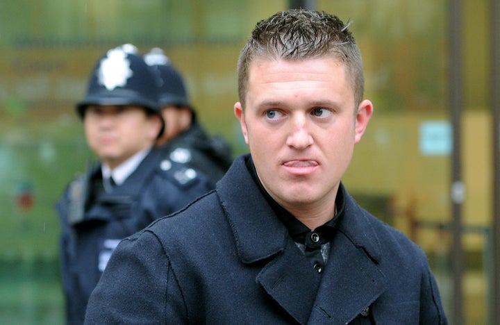 <strong>Organisers say Robinson had been invited to campus so students could debate his views </strong>