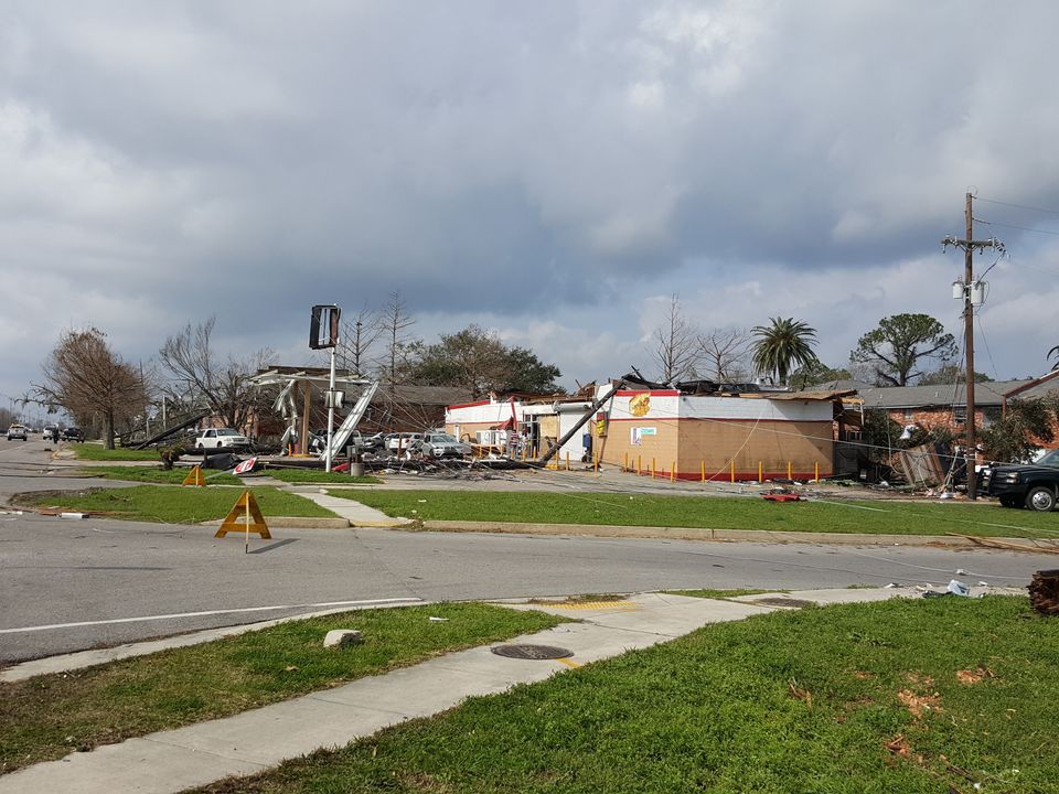 Heartbreaking Photos Show Devastation From New Orleans Tornadoes