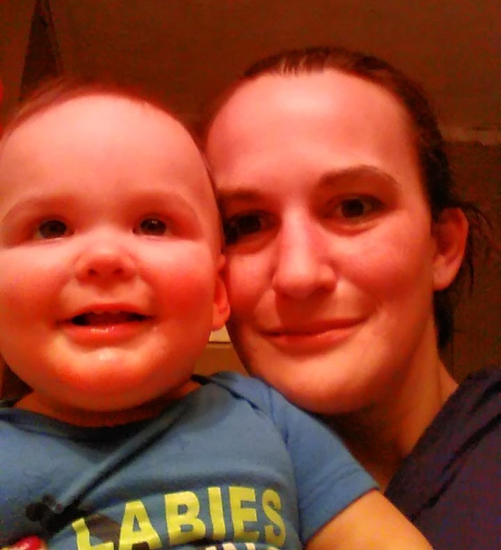 Jessica Preston and her son, Elijah.