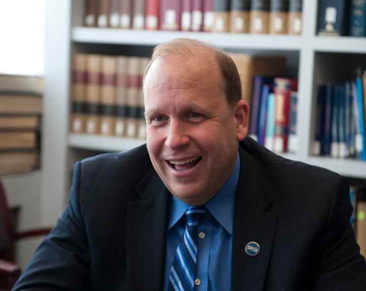 Daylin Leach is interviewed at Roll Call offices in Washington, D.C., on April 23, 2013.