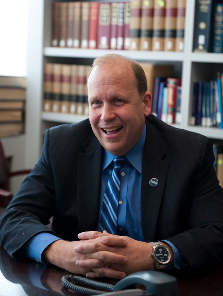 Daylin Leach is interviewed at Roll Call offices in Washington, D.C., on April 23, 2013.