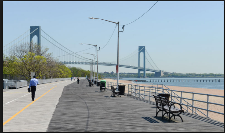 The Verrazano-Narrows Bridge connects —and separates — District 11, which is comprised of Staten Island overall and a few Brooklyn neighborhoods. 