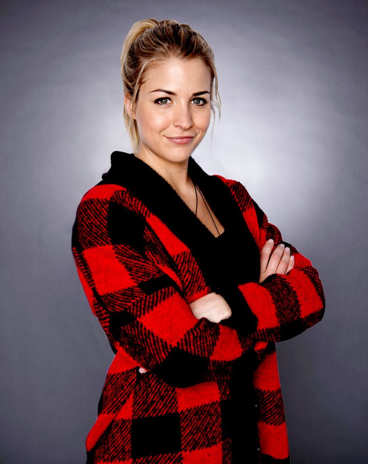 Gemma Atkinson as Emmerdale's Carly Hope