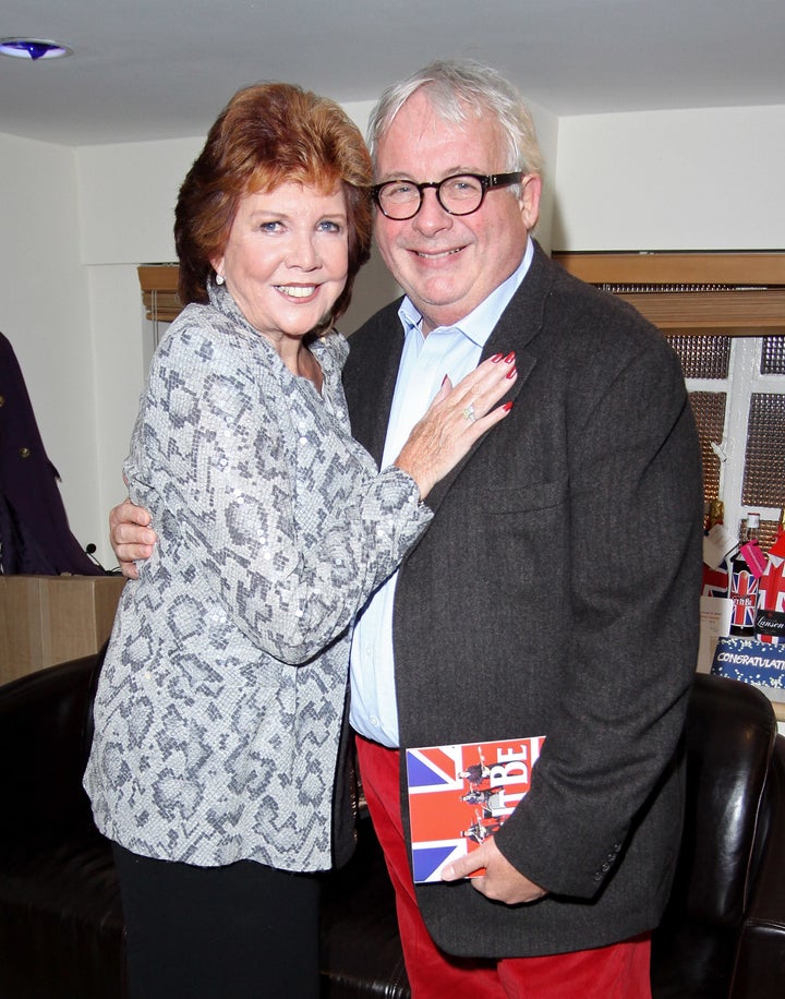 Christopher Biggins with pal Cilla Black