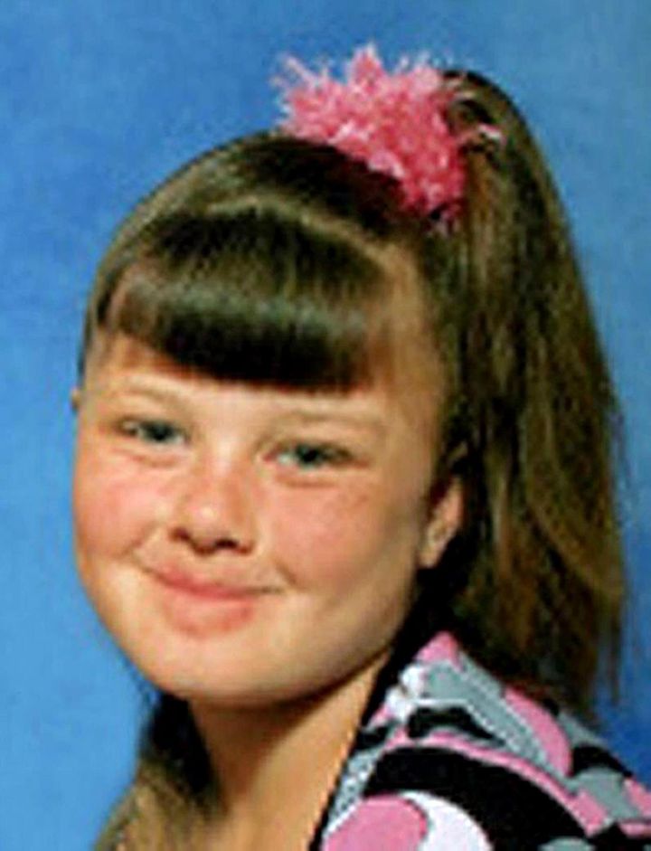 A school photograph of Shannon Matthews issued during the search for her 