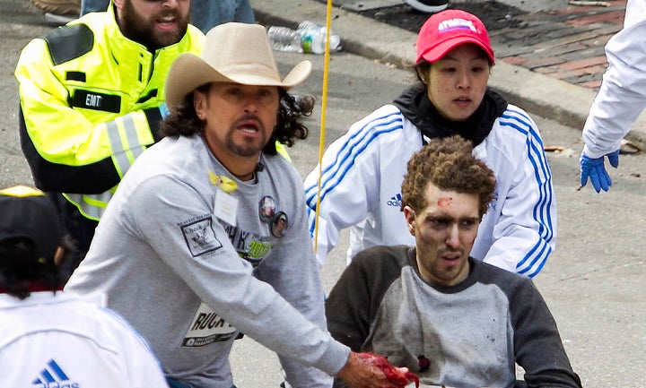 Jeff Bauman wrote a book about his recovery that became the source of a new film.