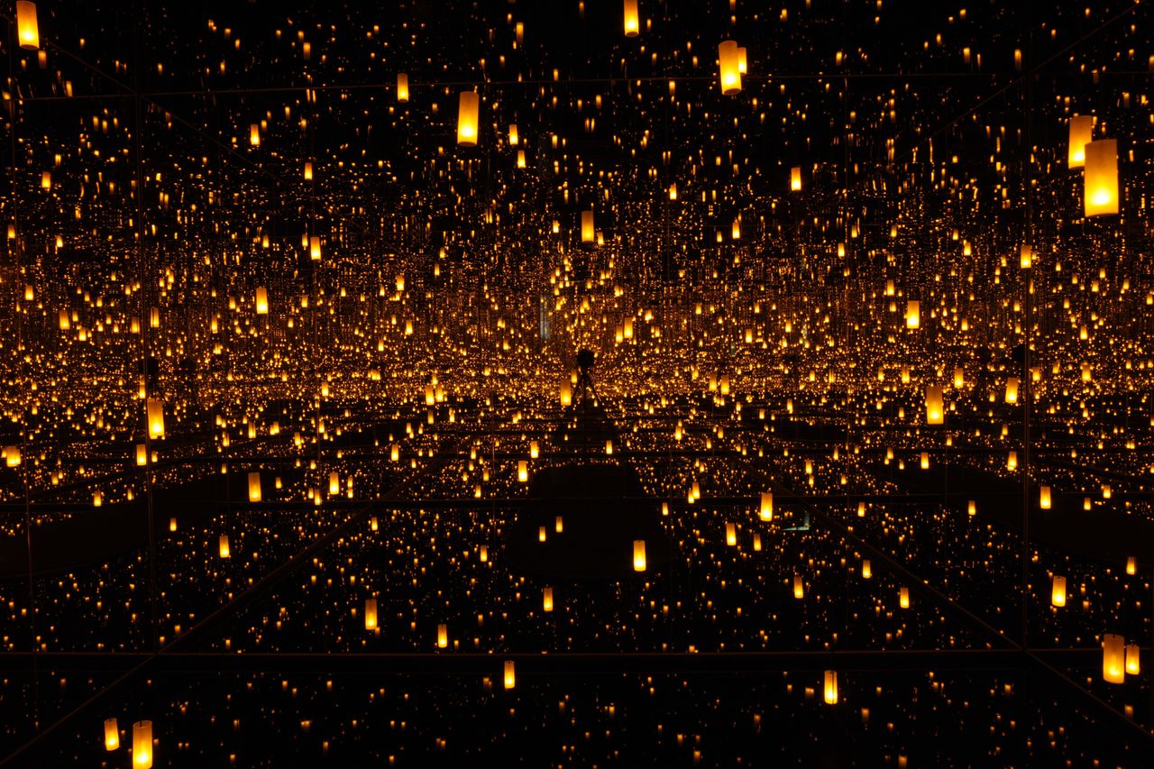 Yayoi Kusama's "Aftermath of Obliteration of Eternity," 2009. 