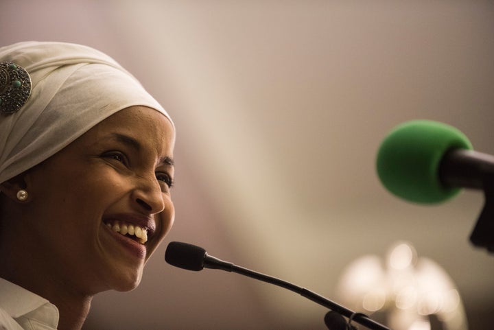 Ilhan Omar only spoke Somali when she <a href="http://www.npr.org/sections/goatsandsoda/2016/11/10/501468031/somali-refugee-m
