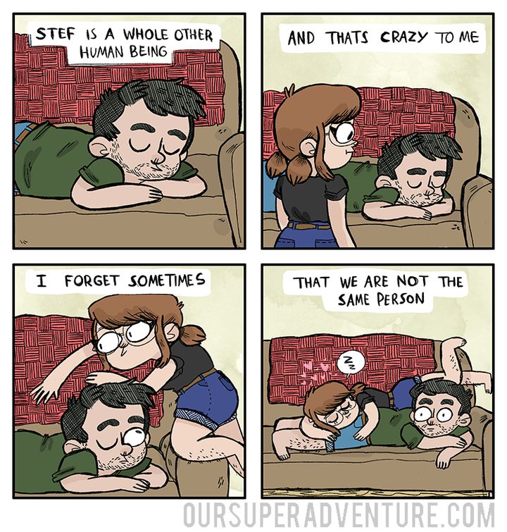 These Comics Show What It Looks Like When Two Weirdos Fall In Love ...