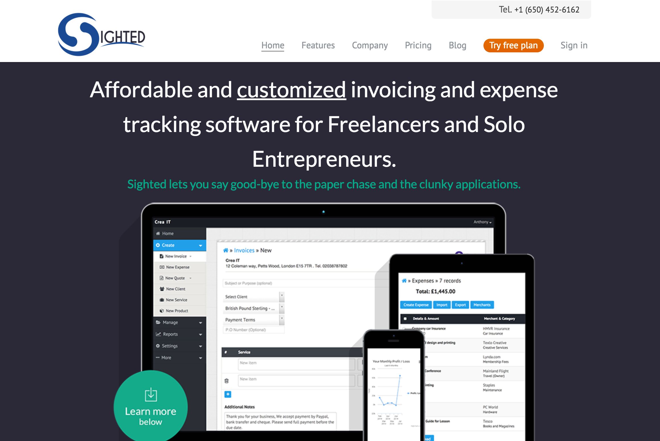 easy to use small business invoicing software
