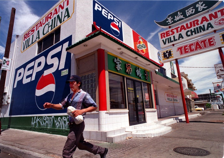 La Chinesca in Mexicali, Baja California, is Mexico's largest Chinatown