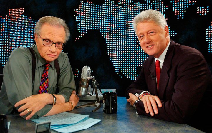 Former President Bill Clinton on CNN's "Larry King Live" on Sept. 3, 2002.