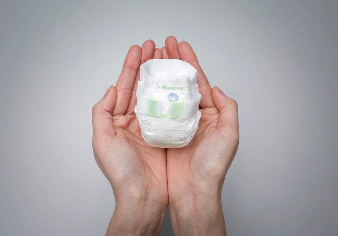 Huggies Little Snugglers Nano Preemie Diaper is specially designed to protect skin and promote healthy growth and d