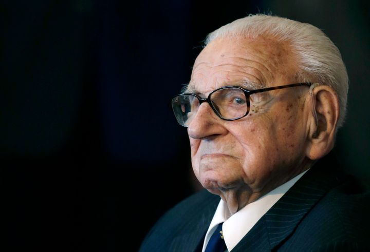 Sir Nicholas Winton is credited with saving the lives of 669 Jewish children by transporting them out of Prague to Great Britain in 1939