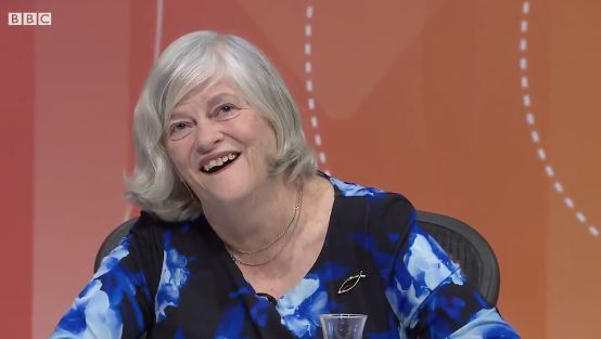 Ann Widdicome has been blasted as 'patronising' for laughing at a teen on Question Time 