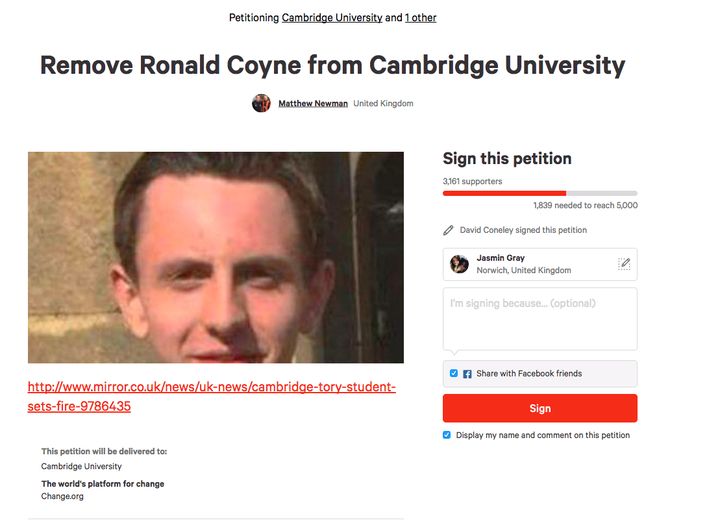 More than 3,000 people have signed the petition 