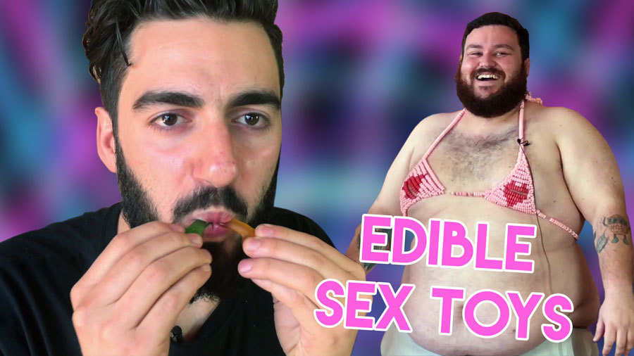 Watch Men Try Edible Sex Toys For The First Time HuffPost