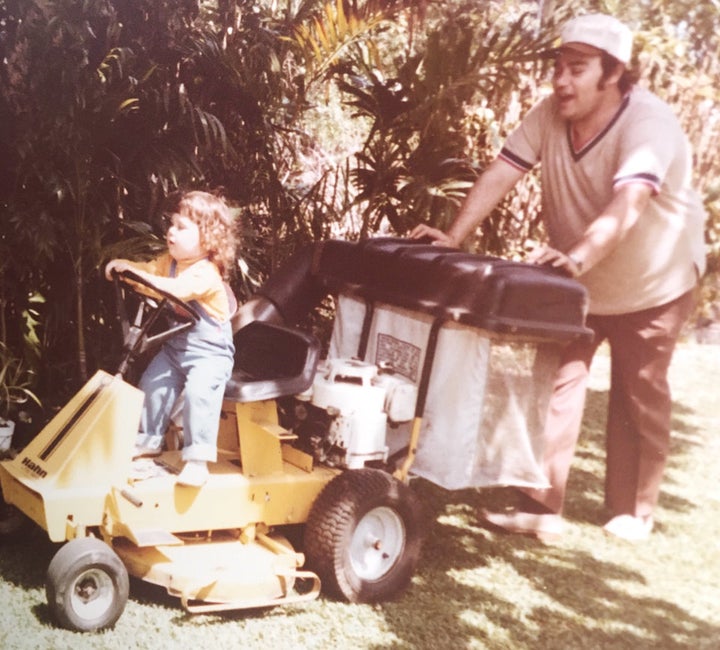 Jessica Lauren and her father, Eugene Hicks.