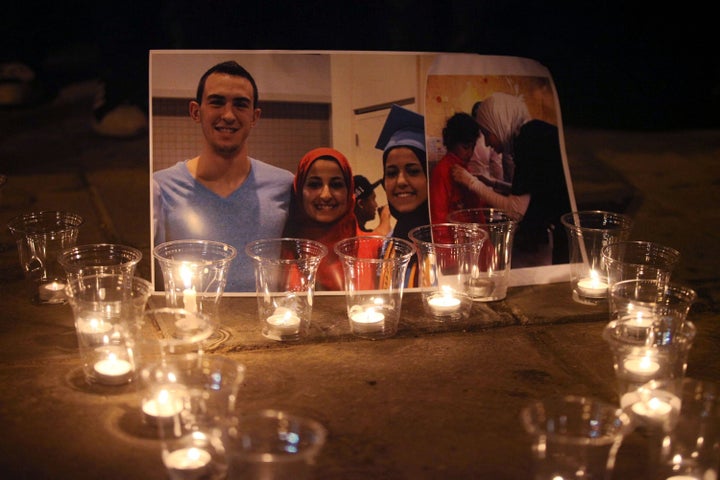 Three young Muslims, Deah Barakat, Yusor Mohammad Abu-Salha, and Razan Mohammad Abu-Salha were killed on February 10, 2015 in Chapel Hill, North Carolina.