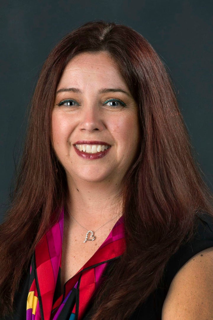 <p>Kristine Stanley, USAF Master Sergeant (Retired), women veterans advocate, Los Angeles.</p>