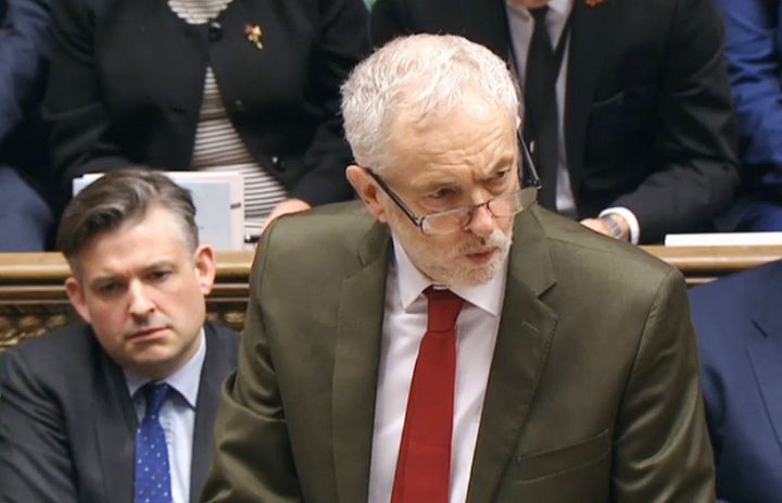 The reprimand emerged after Corbyn considered what disciplinary action would follow after 52 MPs ignored his orders