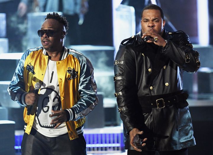A Tribe Called Quest's Jarobi White and Busta Rhymes