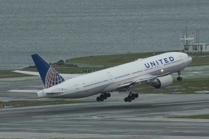 A United Airlines pilot was removed from a plane in Texas after she went on a bizarre political rant over the intercom.