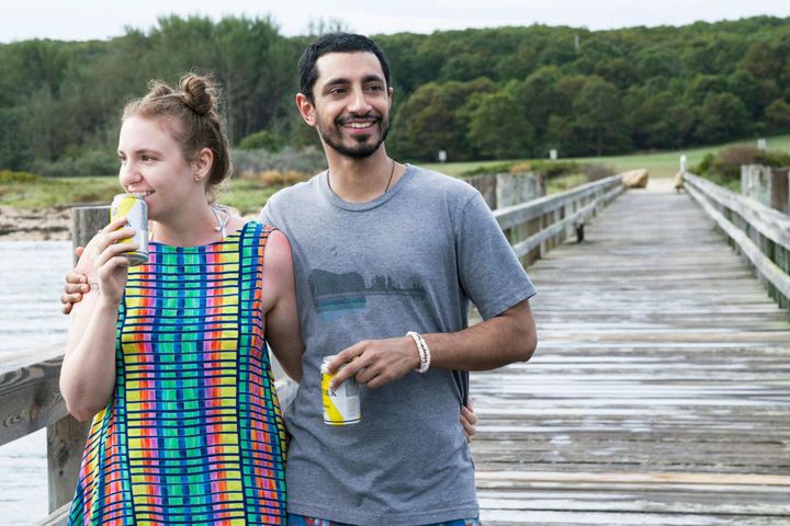 The final season premiere of "Girls" on Sunday showed a different side of Riz Ahmed.
