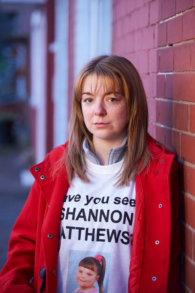 Sheridan Smith as Karen Matthews' friend Julie Bushby in BBC One's The Moorside
