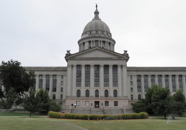 The Oklahoma Capitol in Oklahoma City. 