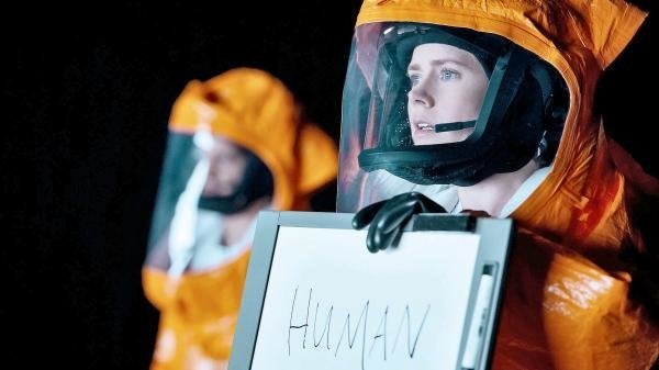 A still from "Arrival" featuring Amy Adams.