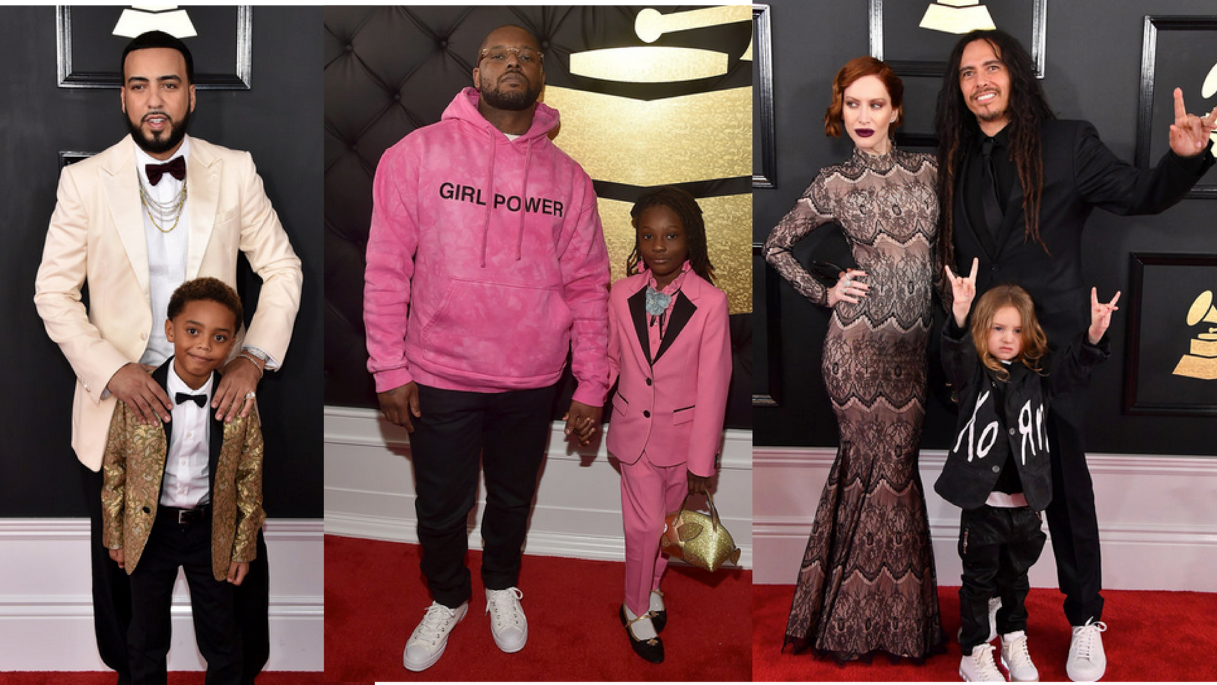 Grammys 2017: Schoolboy Q and Daughter on Red Carpet Photos