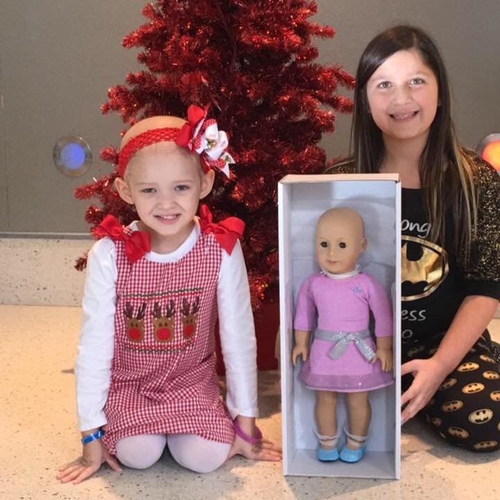 cancer doll no hair