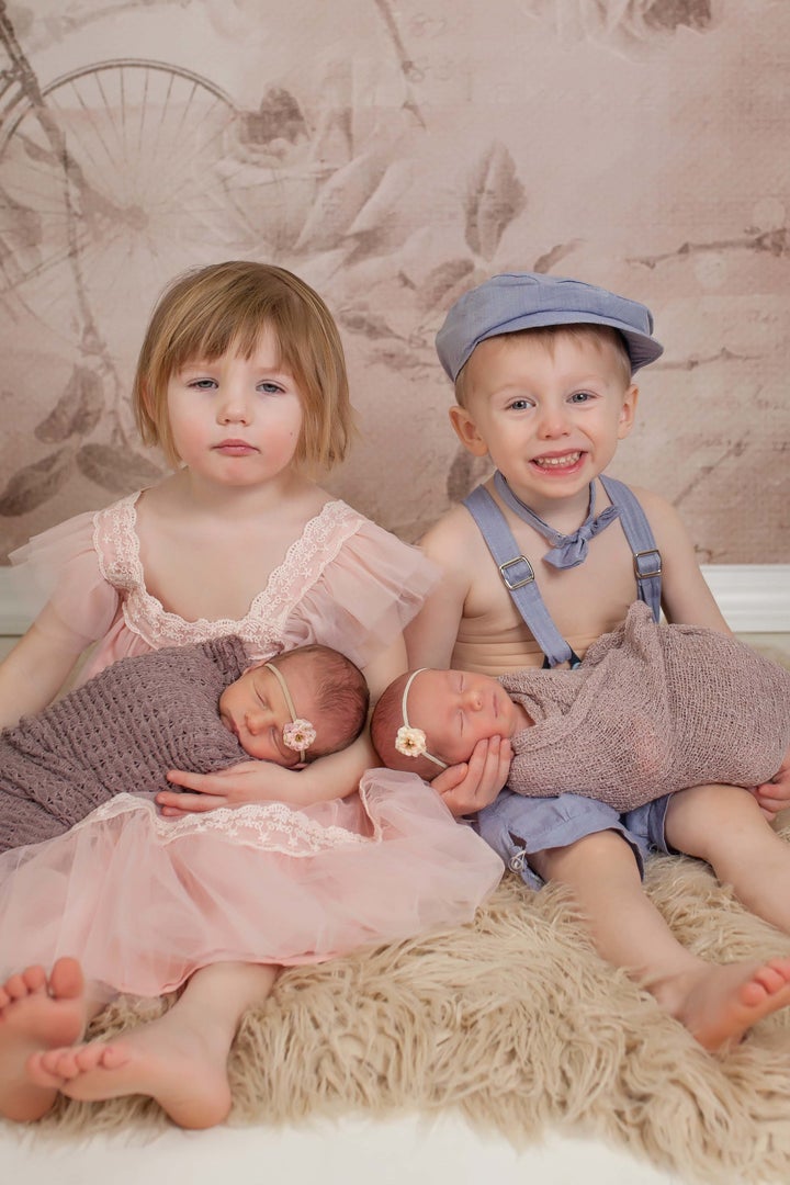 Cannici's photo shoot of the siblings did not go as initially planned.