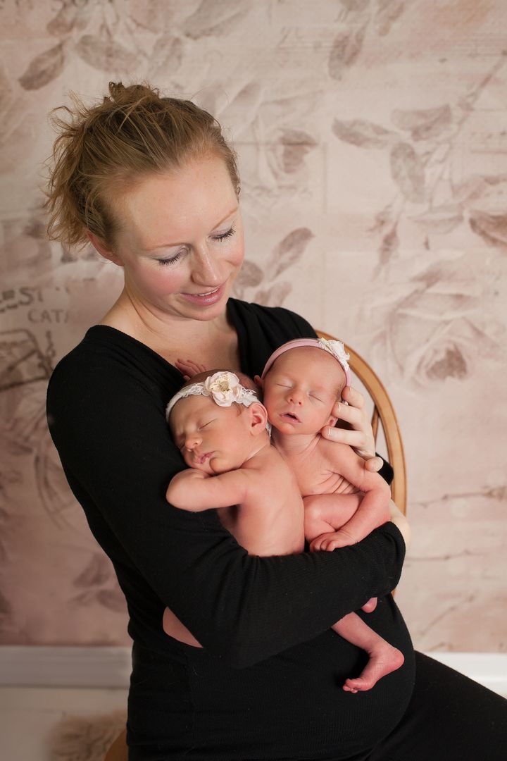 The transition from one set of twins to two has been surprisingly seamless, Cannici says.