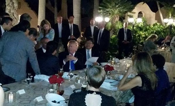 Photos Appear To Show Donald Trump Reviewing Sensitive Intelligence On ...