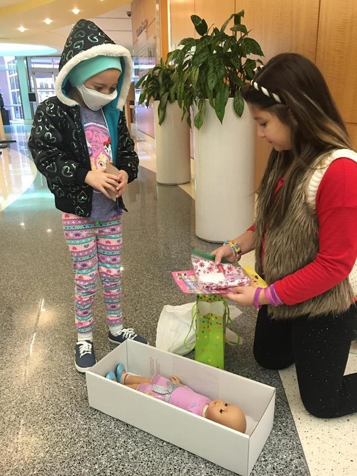 Bella wants to bring joy to kids in the hospital.