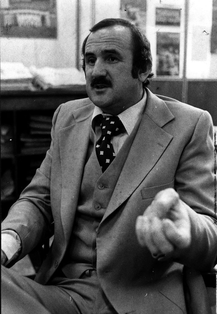 Colin Ridgway in 1977.
