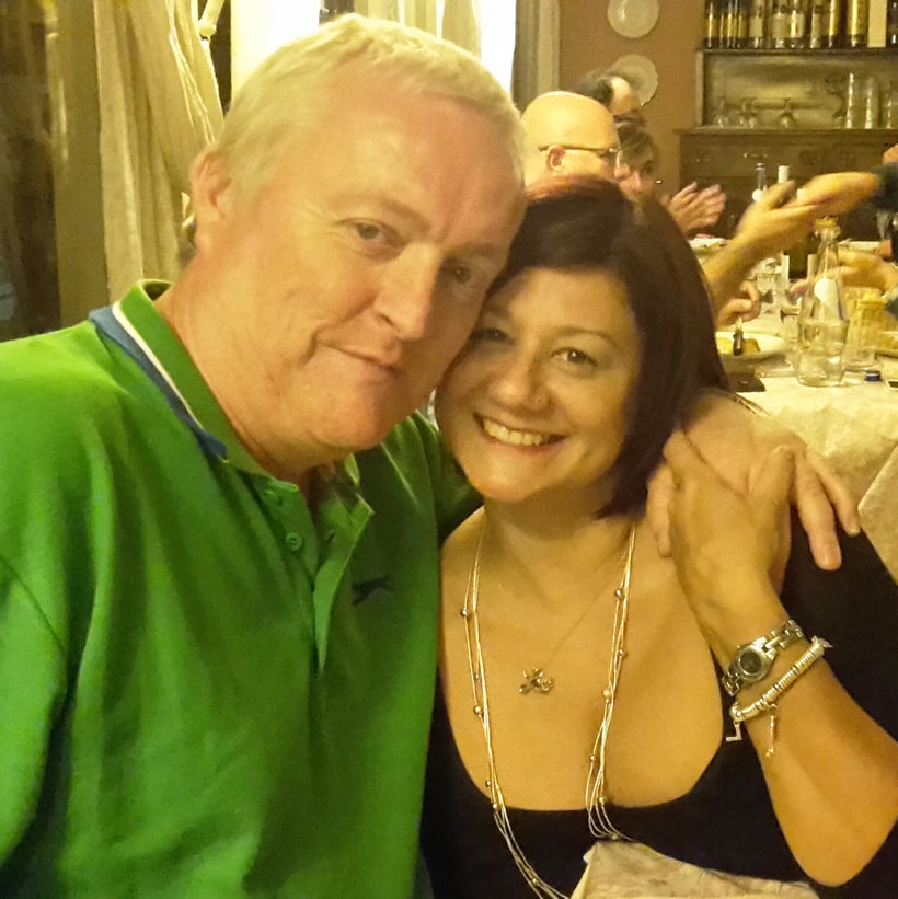 Stuart and Laura not long after their chance encounter!