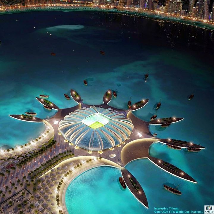 Credit: Kashif Pathan. Qatar 2022 FIFA World Cup Stadium