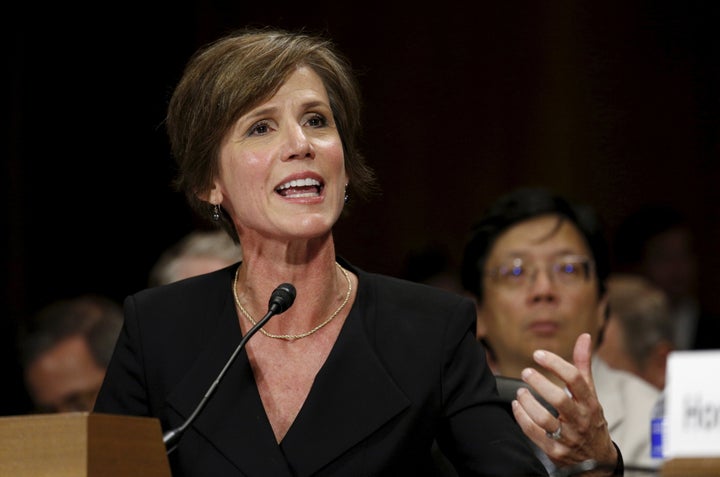 Sally Yates, then acting U.S. attorney general, sounded an alarm weeks ago about Michael Flynn.