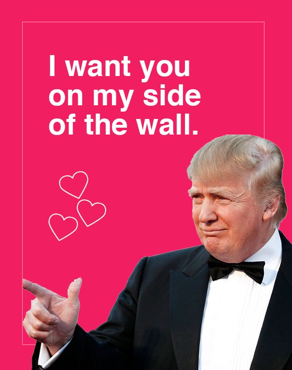 'I want you on my side of the wall'