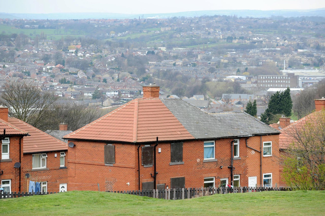 Archive photograph of the house in Dewsbury Moor where Shannon Matthews lived with her mother Karen