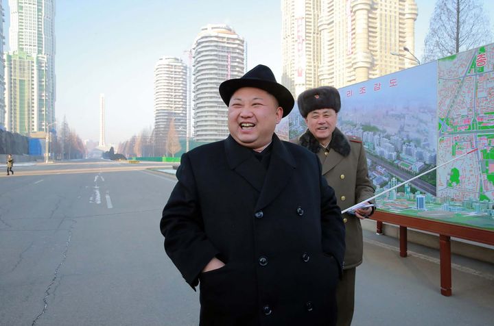 Kim Jong Nam was the older half brother of North Korean leader, Kim Jong-Un, who's seen here last month.