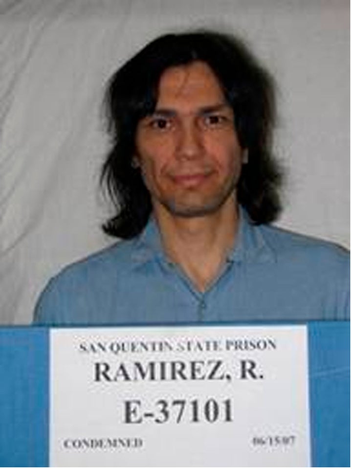 Richard Ramirez is shown in this San Quentin State Prison photo released on June 7, 2013.